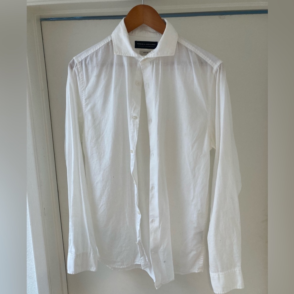 Premium by Jack Jones - Men’s White Shirt - Medium